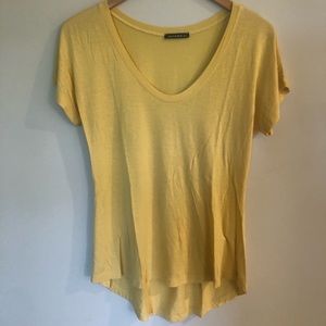 Nally and Millie Yellow Short Sleeve Shirt